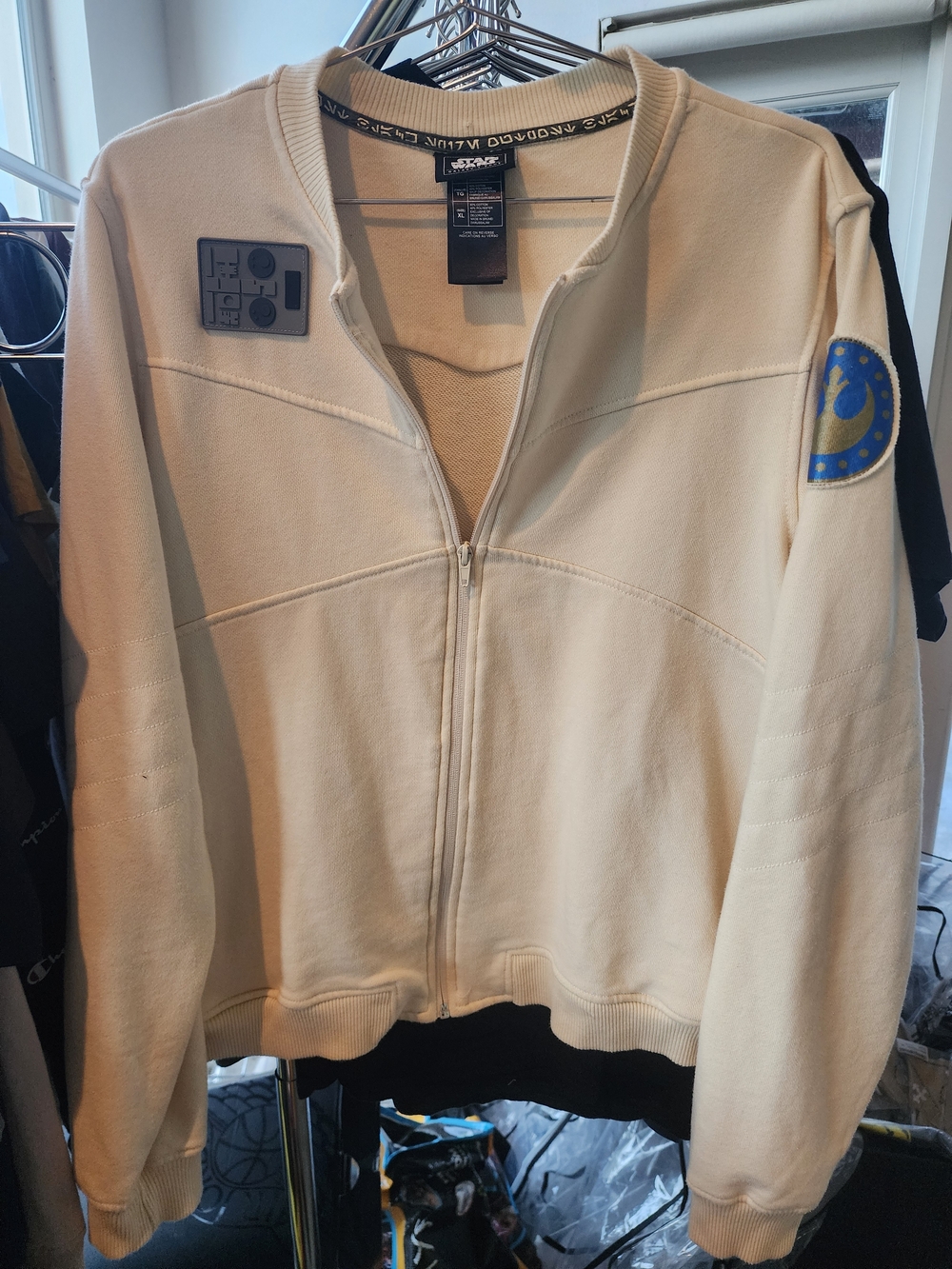 Disney Star Wars Galaxy's Edge Resistance Zip Up Sweatshirt XL
